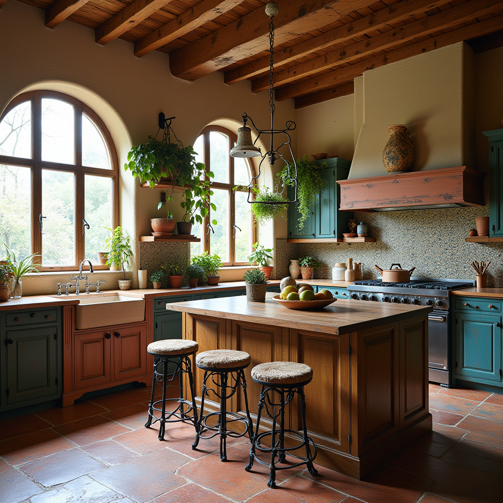 boho kitchen island bar stools 7