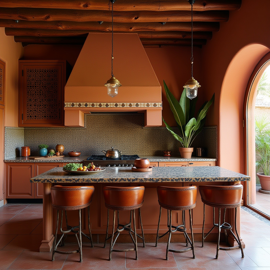boho kitchen island decor 20