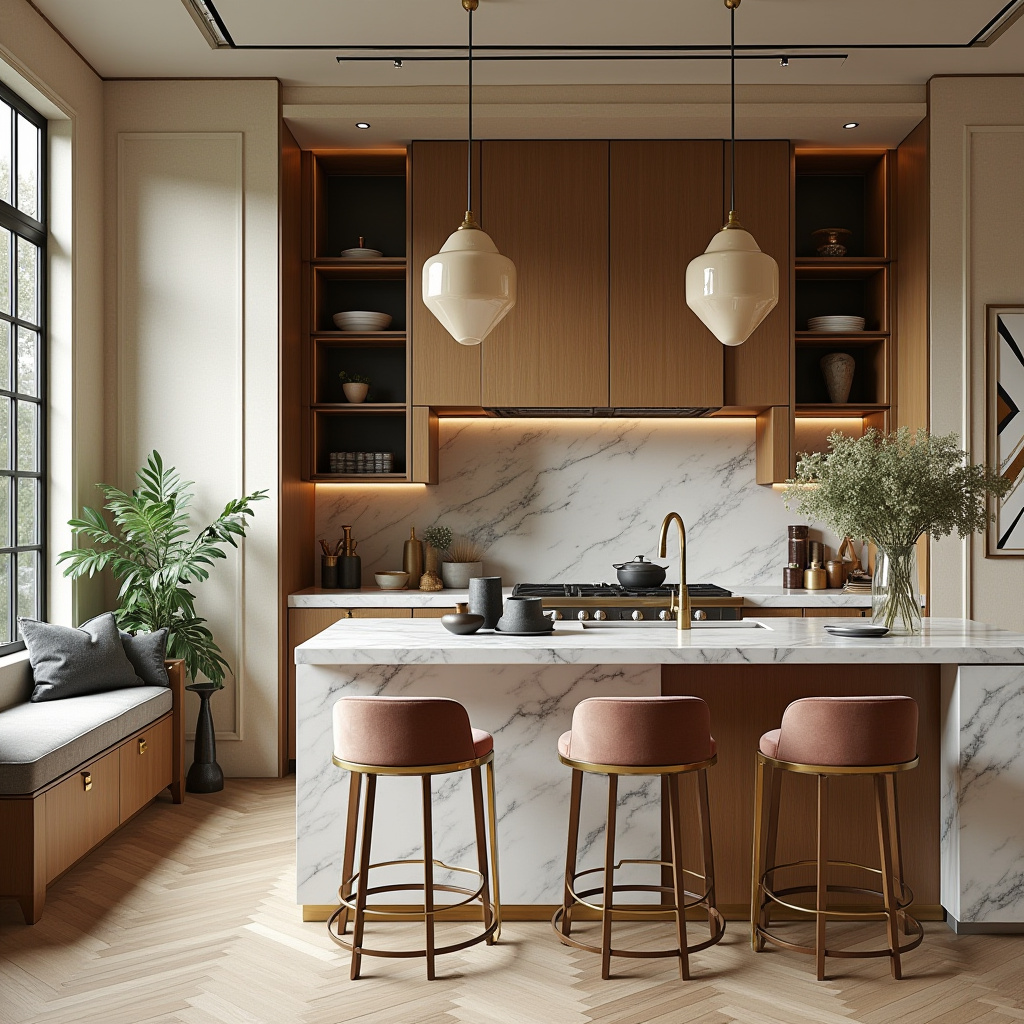 boho kitchen island decor 34