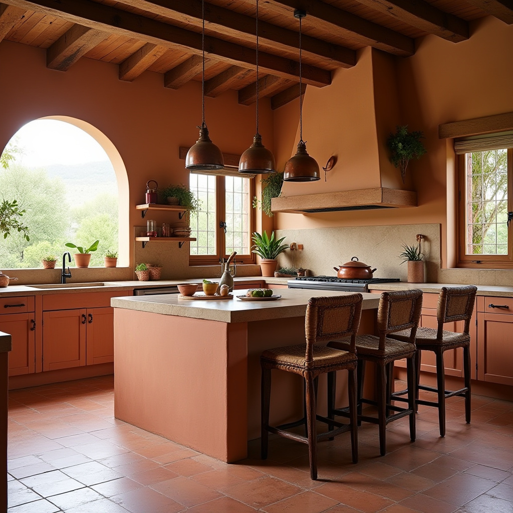 boho kitchen island ideas 10