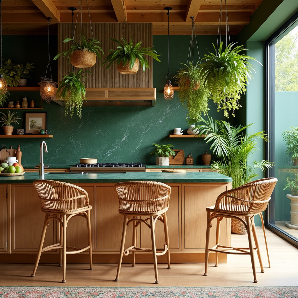 boho kitchen island ideas 13