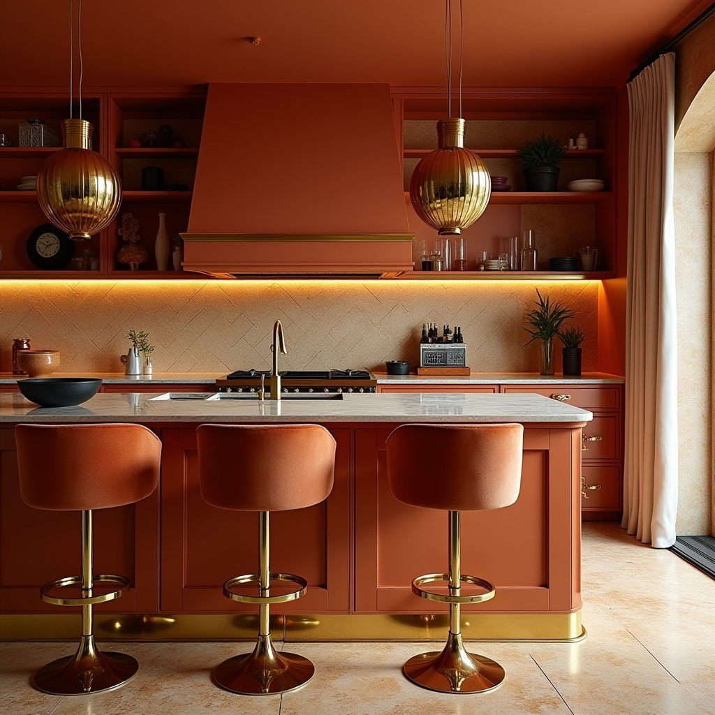 boho kitchen island ideas 17