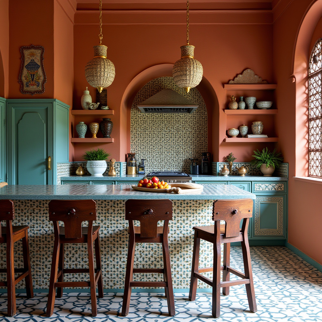 boho kitchen island ideas 24
