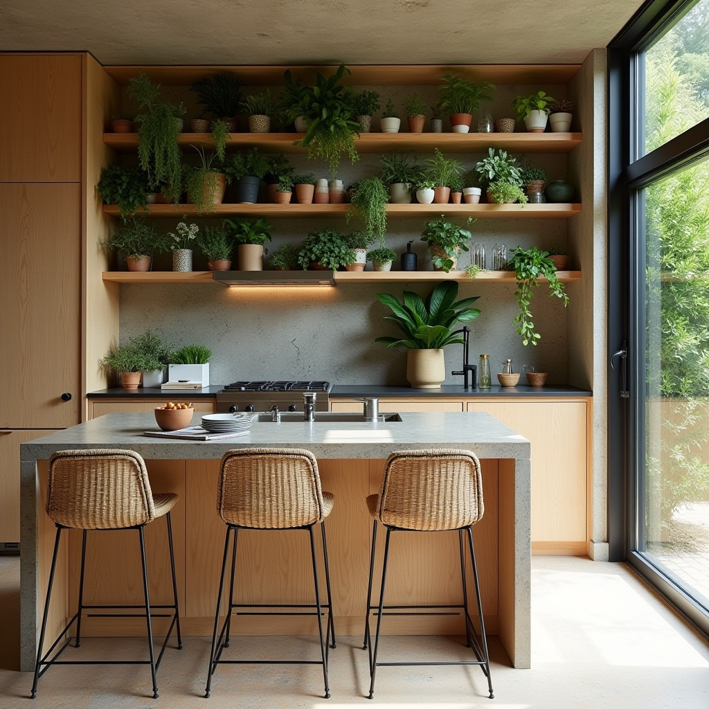boho kitchen island ideas 28