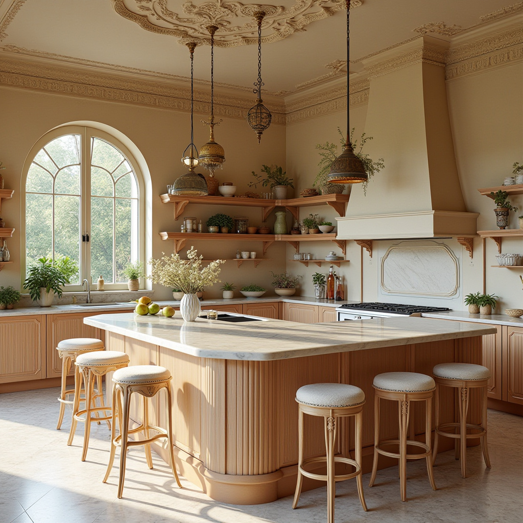 boho kitchen island ideas 33