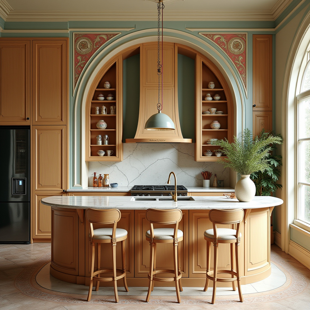 boho kitchen island ideas 34