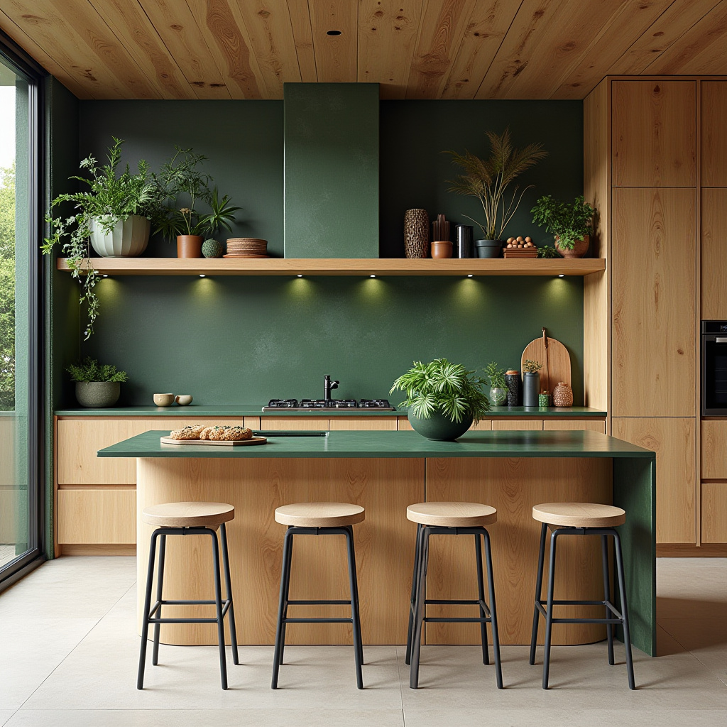 boho kitchen island ideas 37