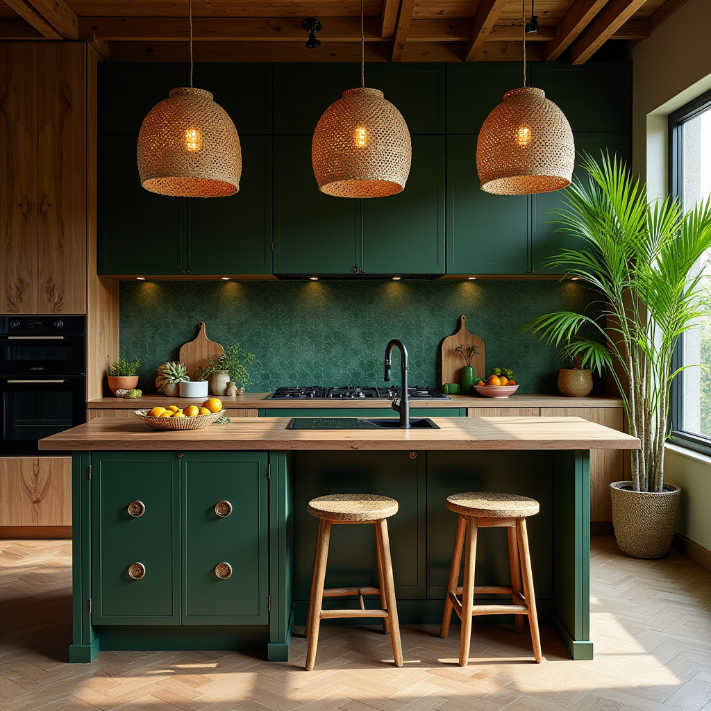 boho kitchen island lighting 24