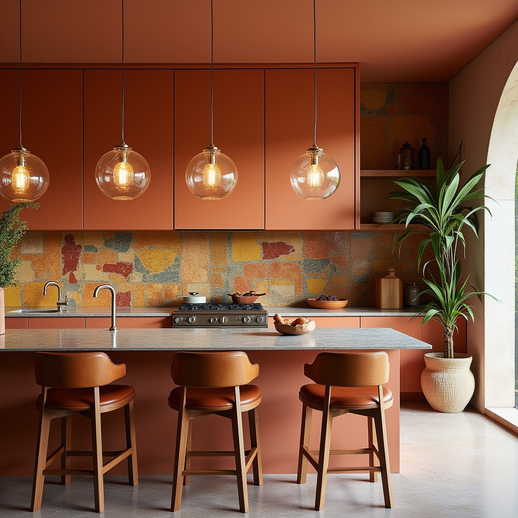 boho kitchen island lighting 33