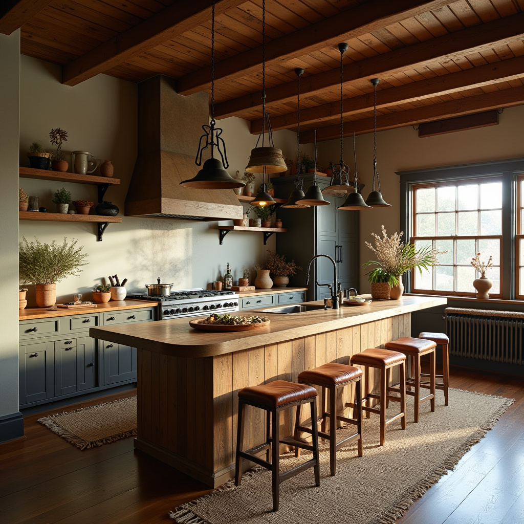 boho kitchen island lighting 8