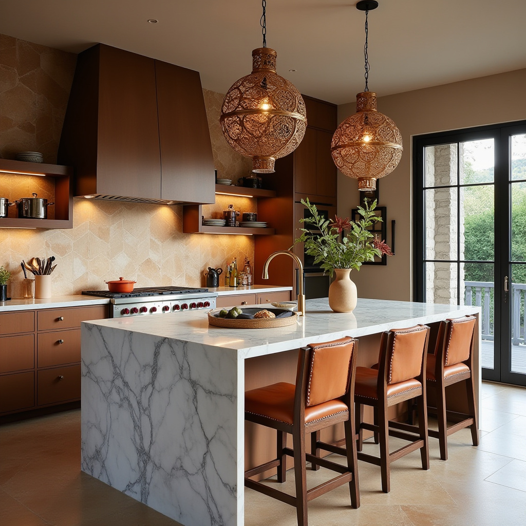 boho kitchen island pendant light 3