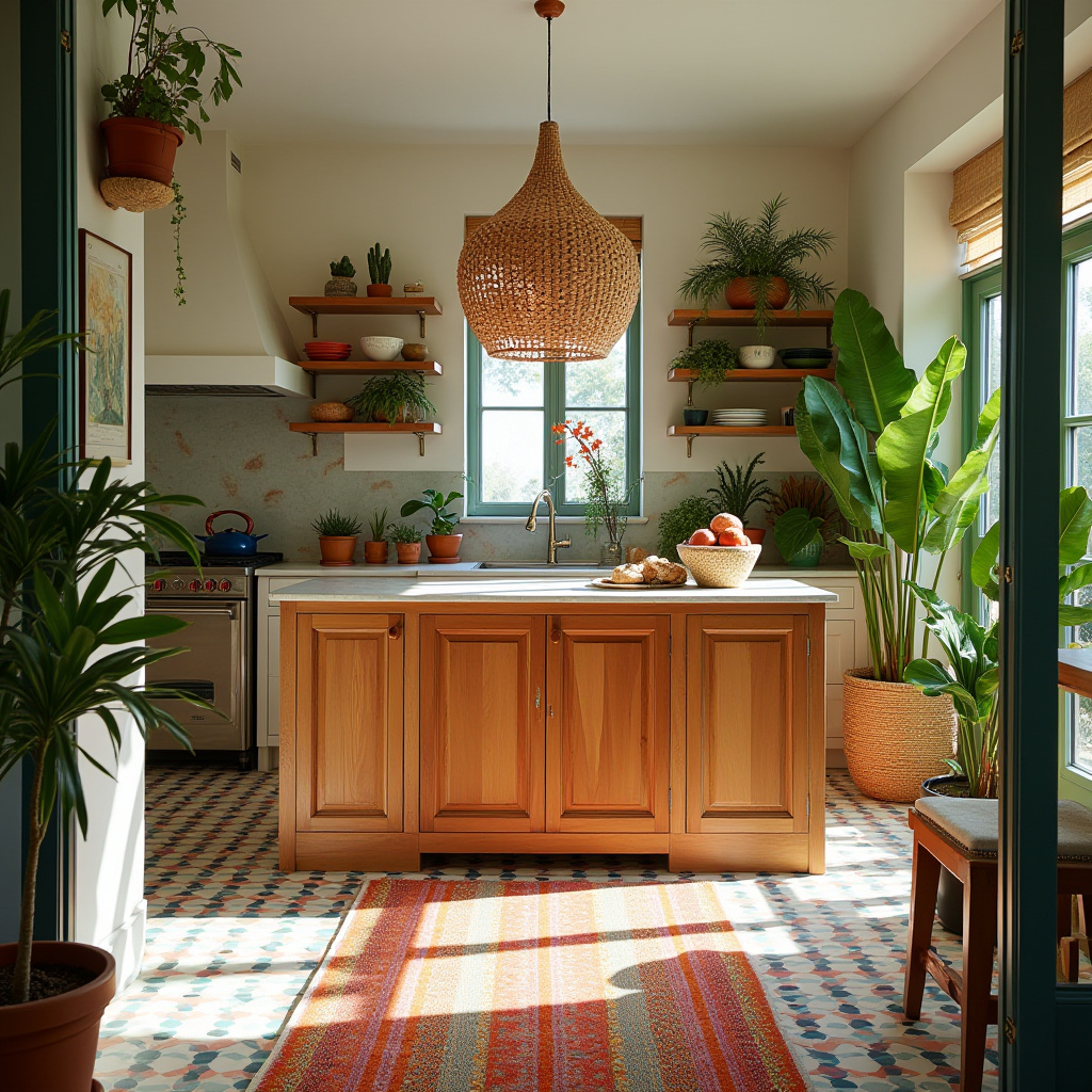 boho kitchen island pendant light 5