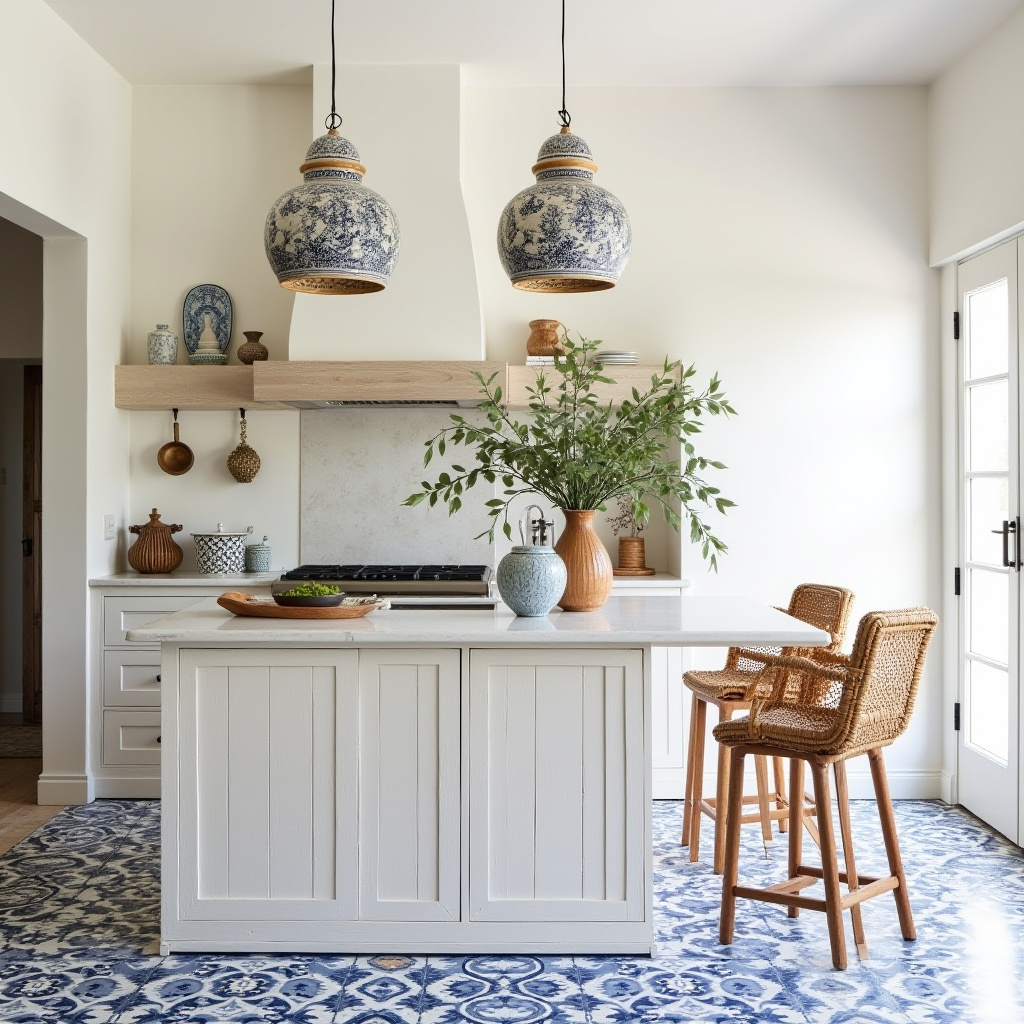boho kitchen island pendant light 9