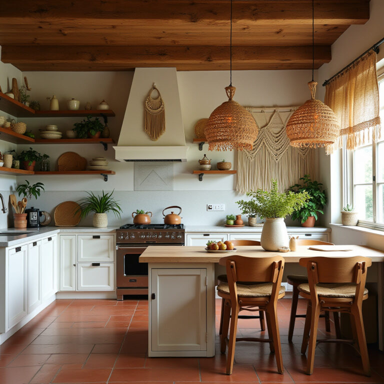 boho kitchen light fixtures 1