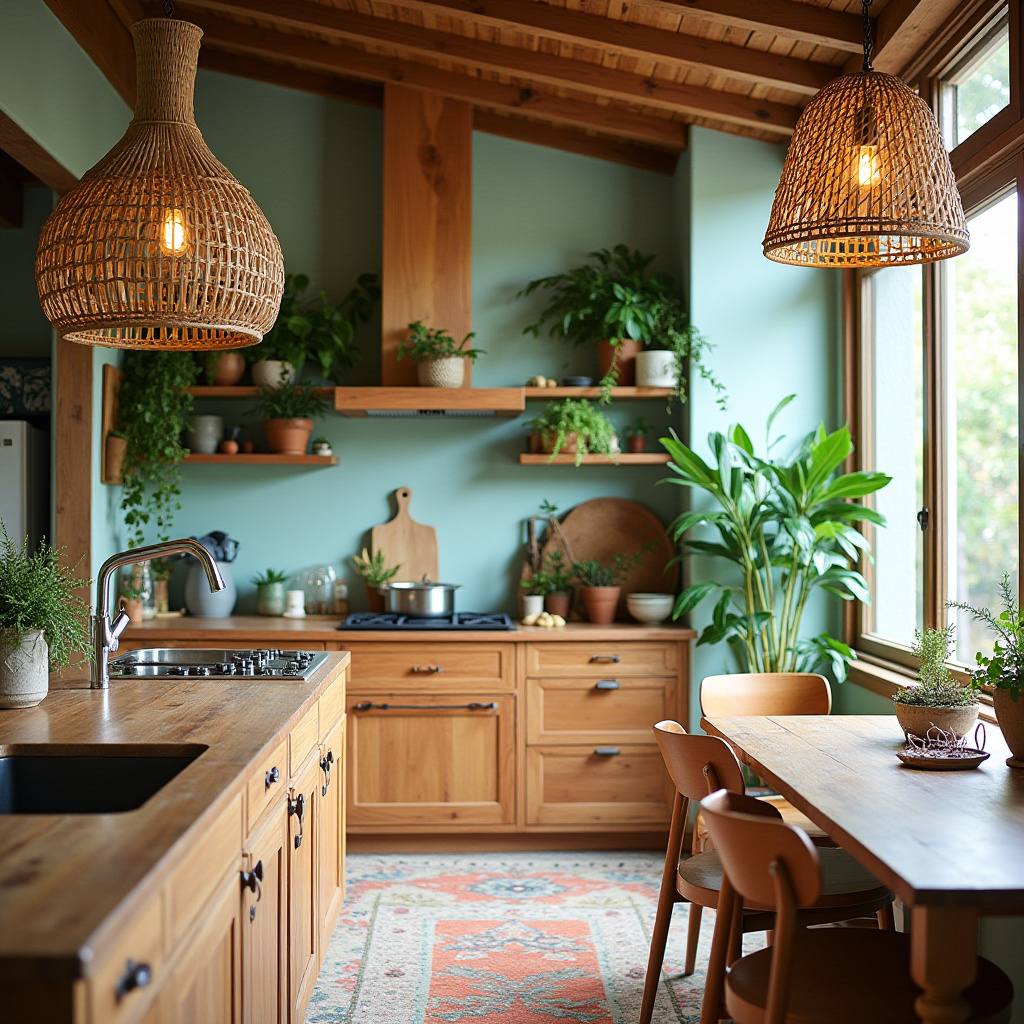 boho kitchen light fixtures 24