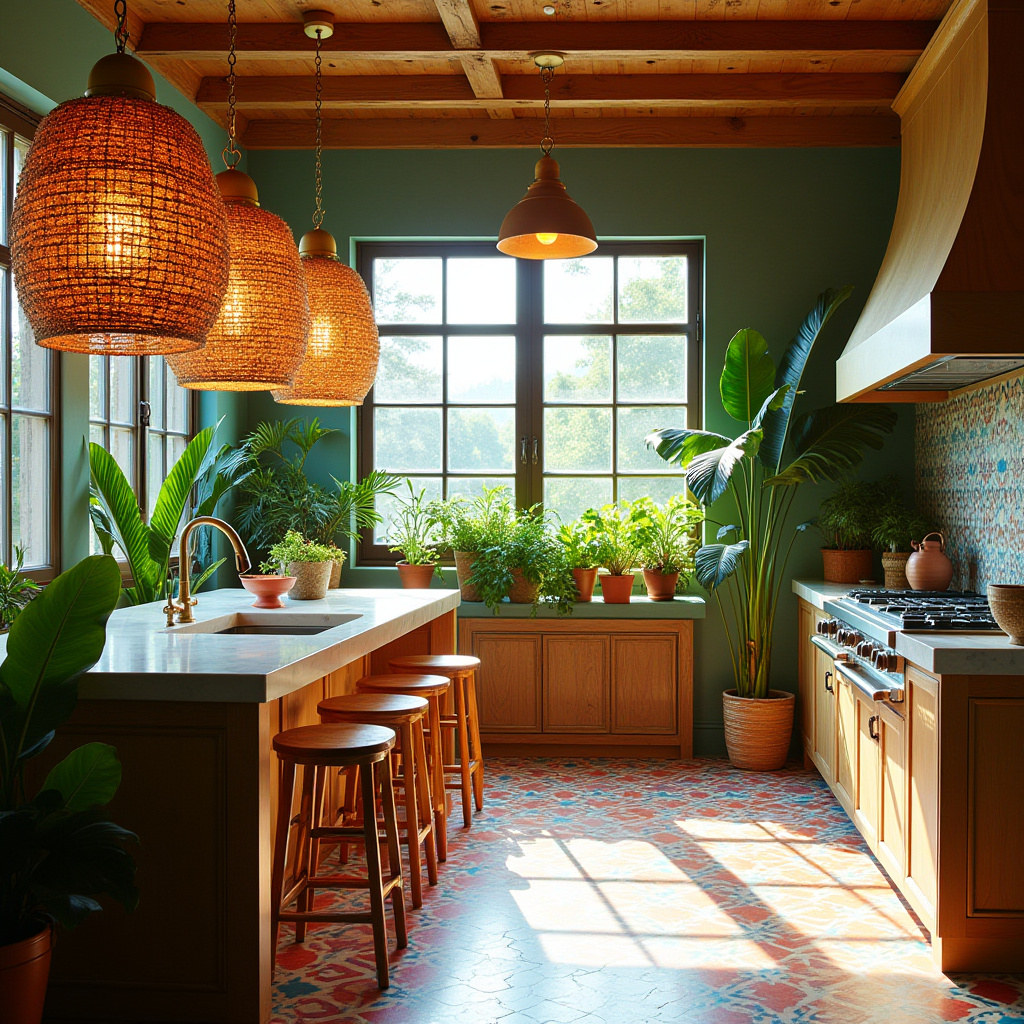 boho kitchen light fixtures 8