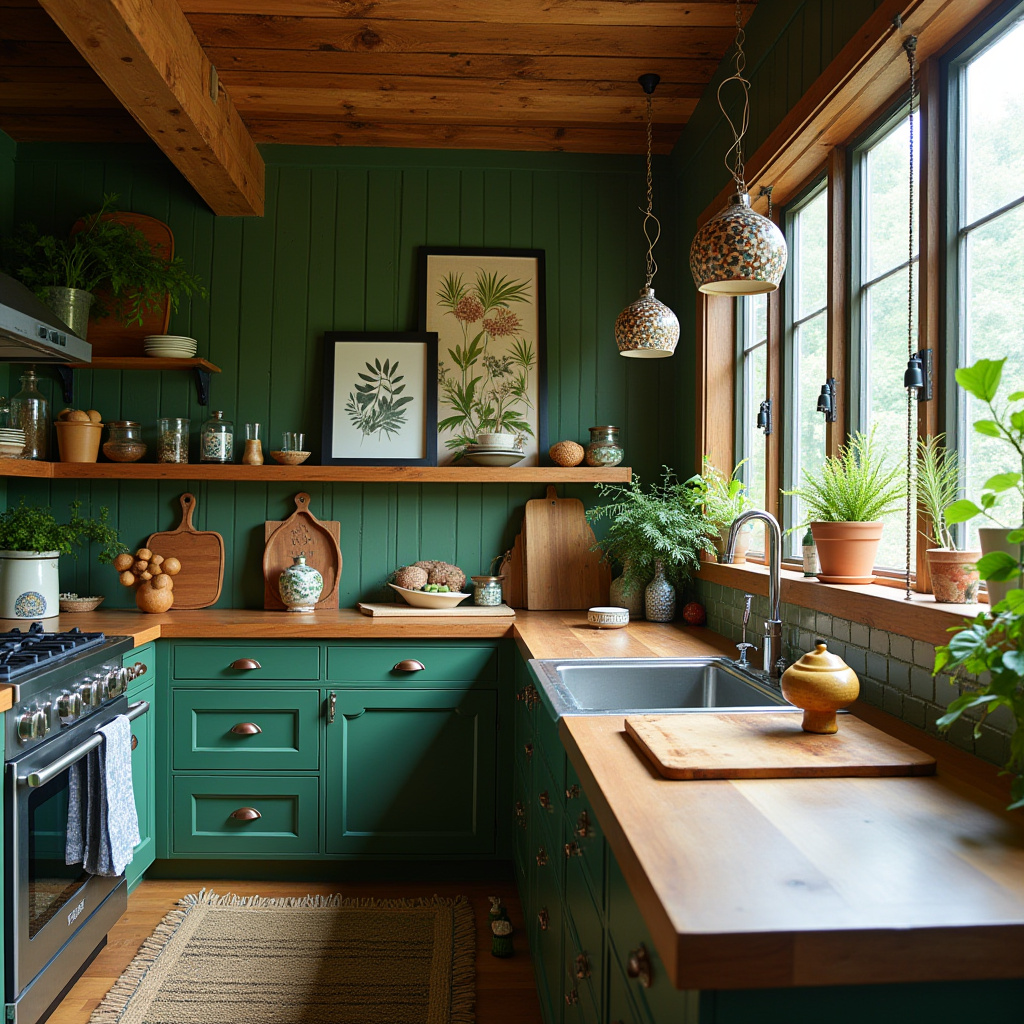 boho kitchen mood board 39