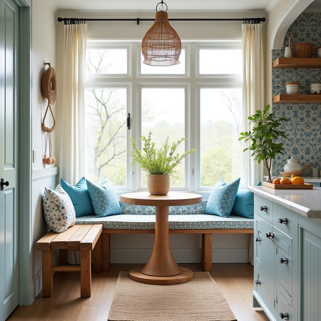 boho kitchen nook 20