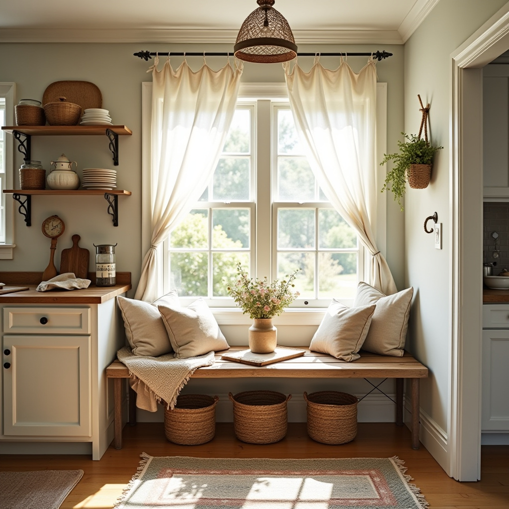 boho kitchen nook 27
