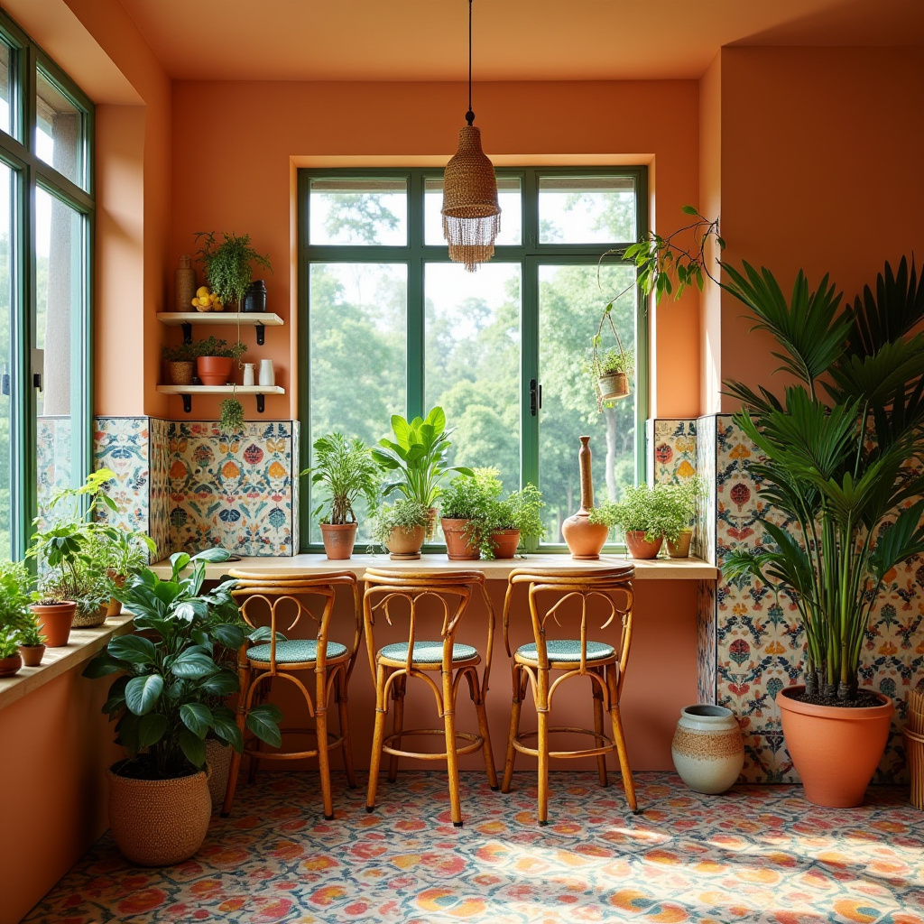 boho kitchen nook 7