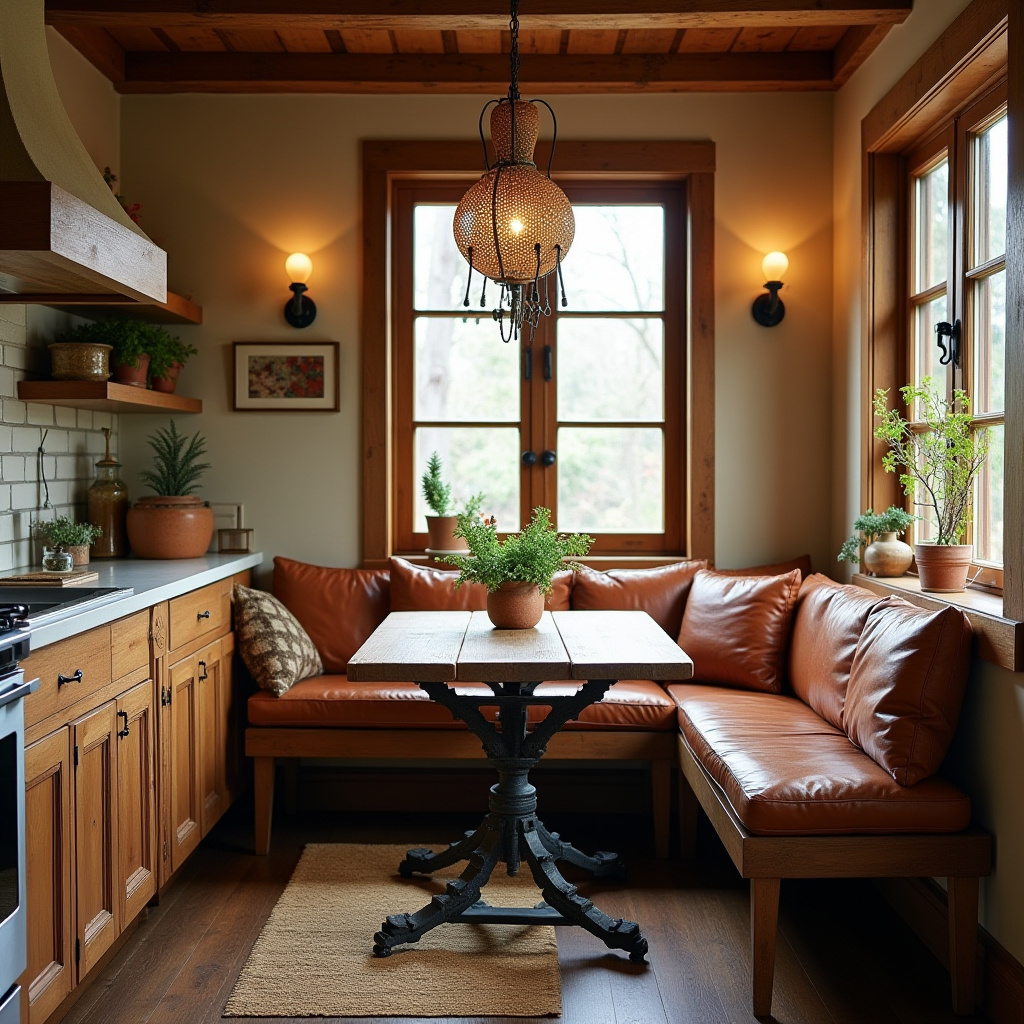 boho kitchen nook 9