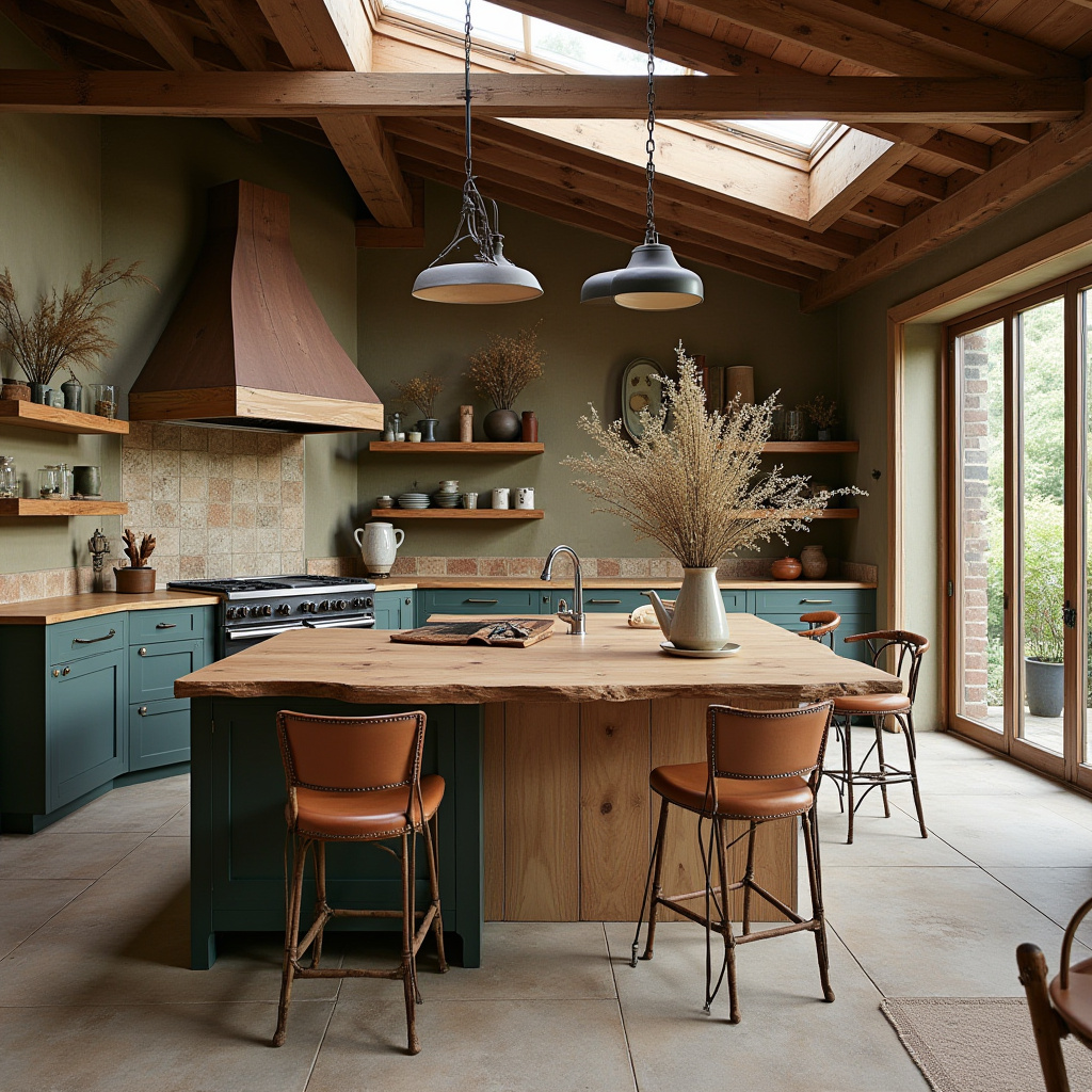boho kitchen paint colors 19