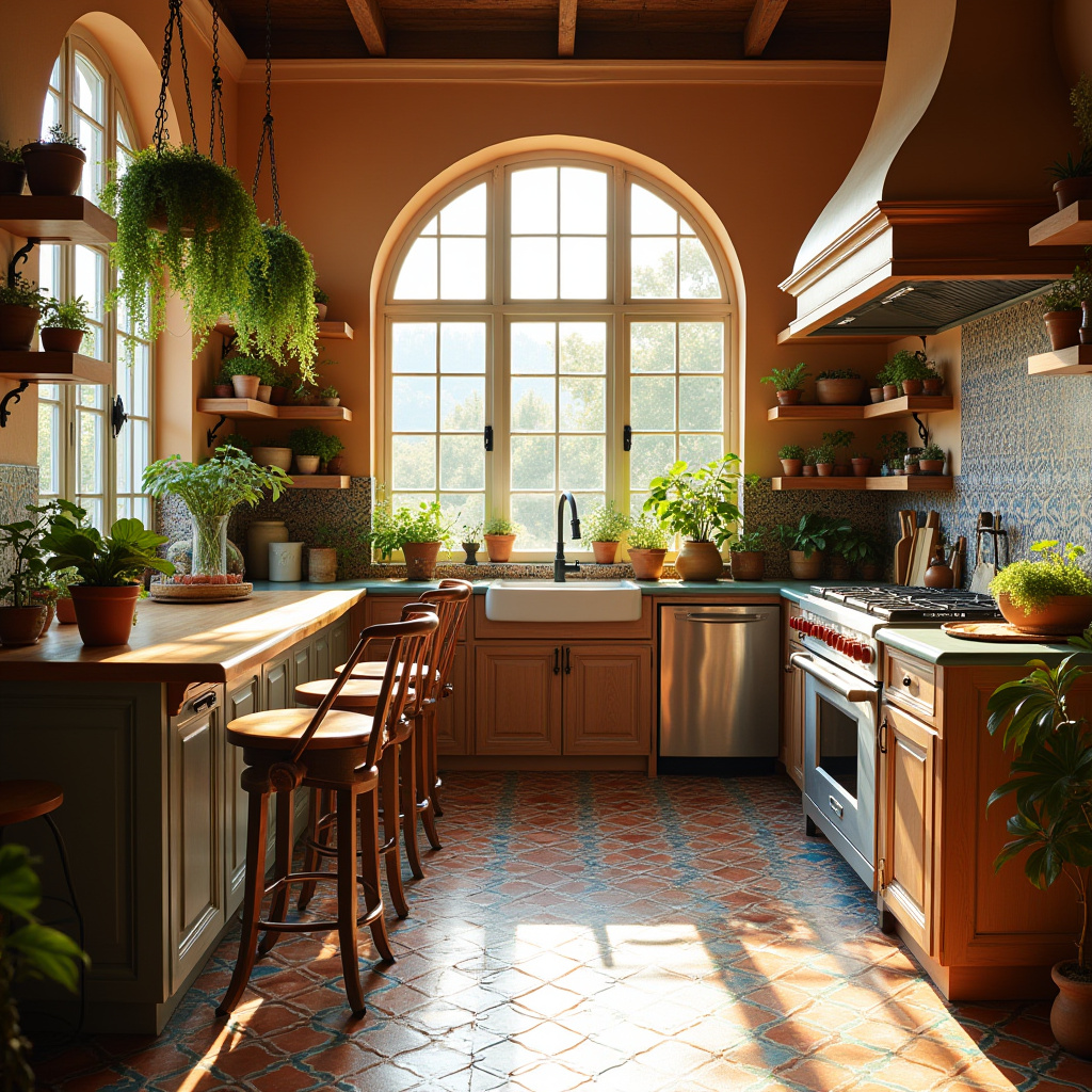 boho kitchen paint colors 22