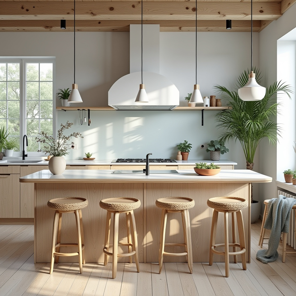 boho kitchen paint colors 26