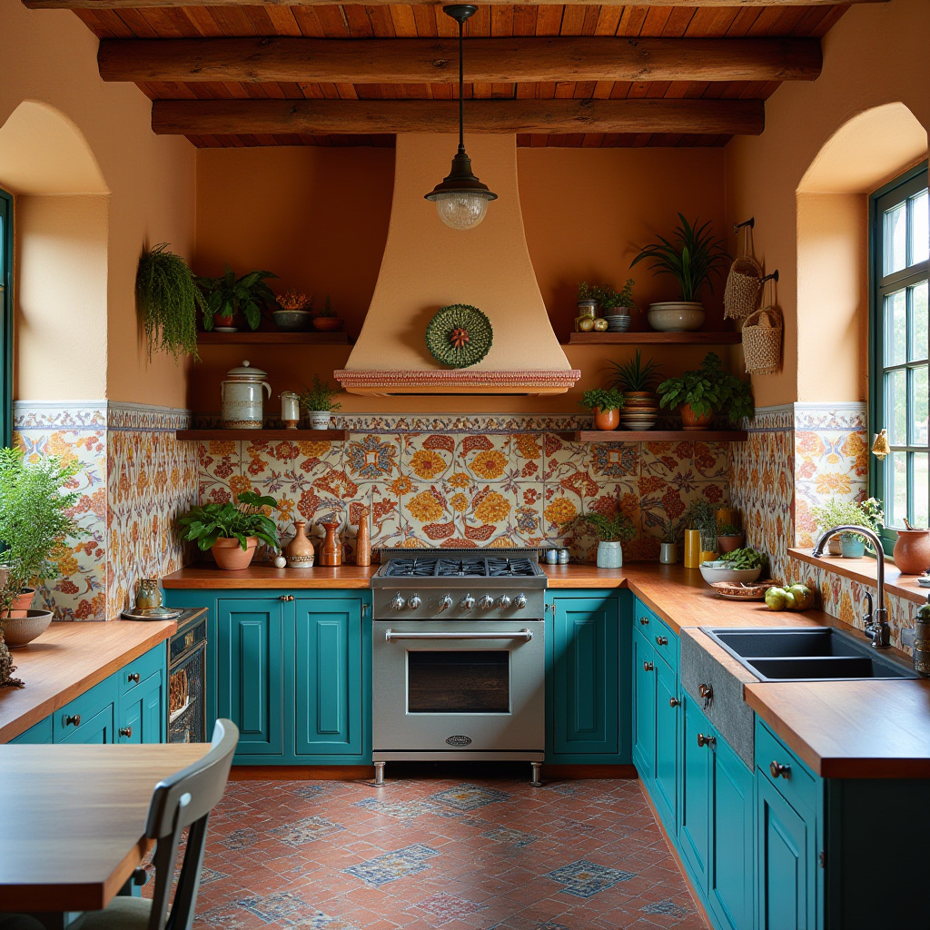 boho kitchen paint colors 5