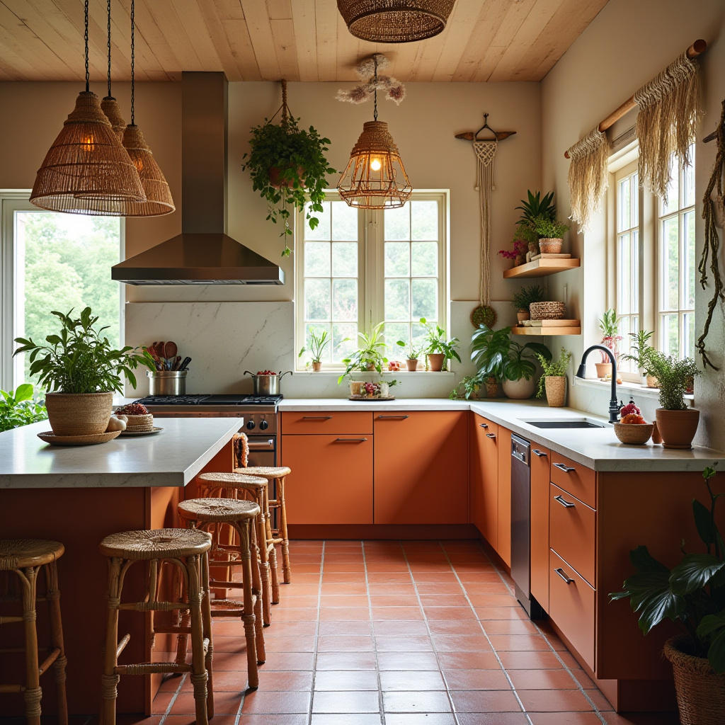 boho kitchen pendant lights 2