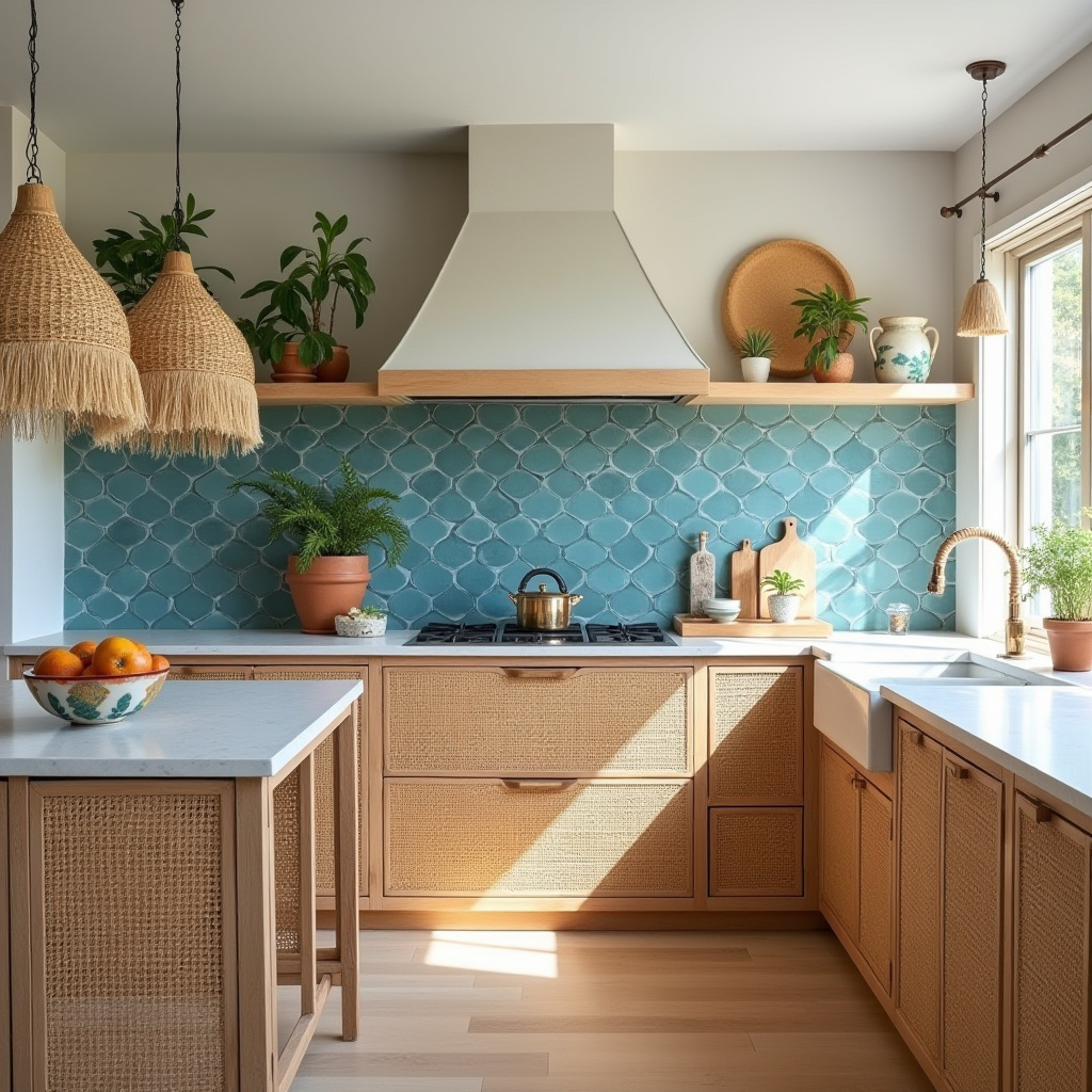 boho kitchen pendant lights 33