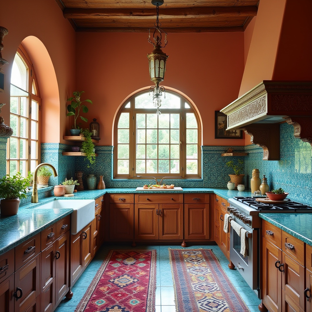 boho kitchen remodel 16