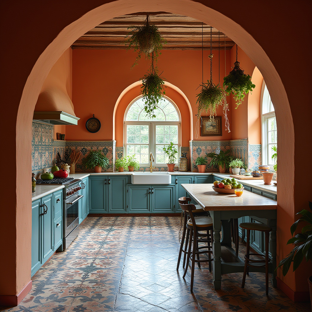 boho kitchen remodel 35