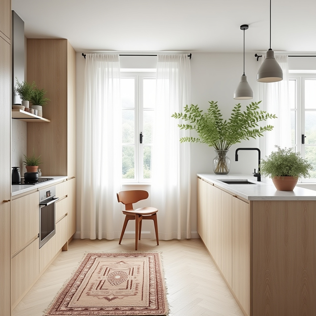 boho kitchen rug 15