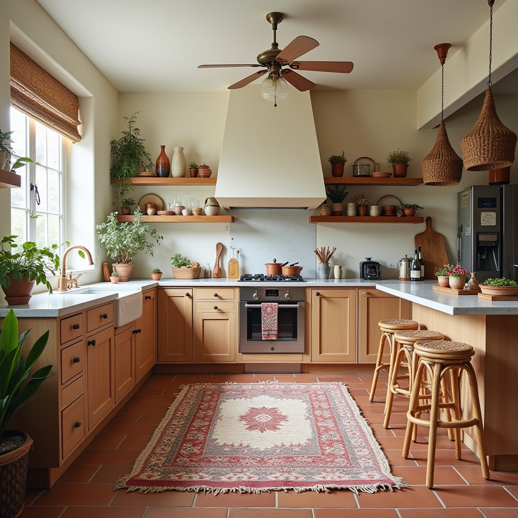 boho kitchen rug 2