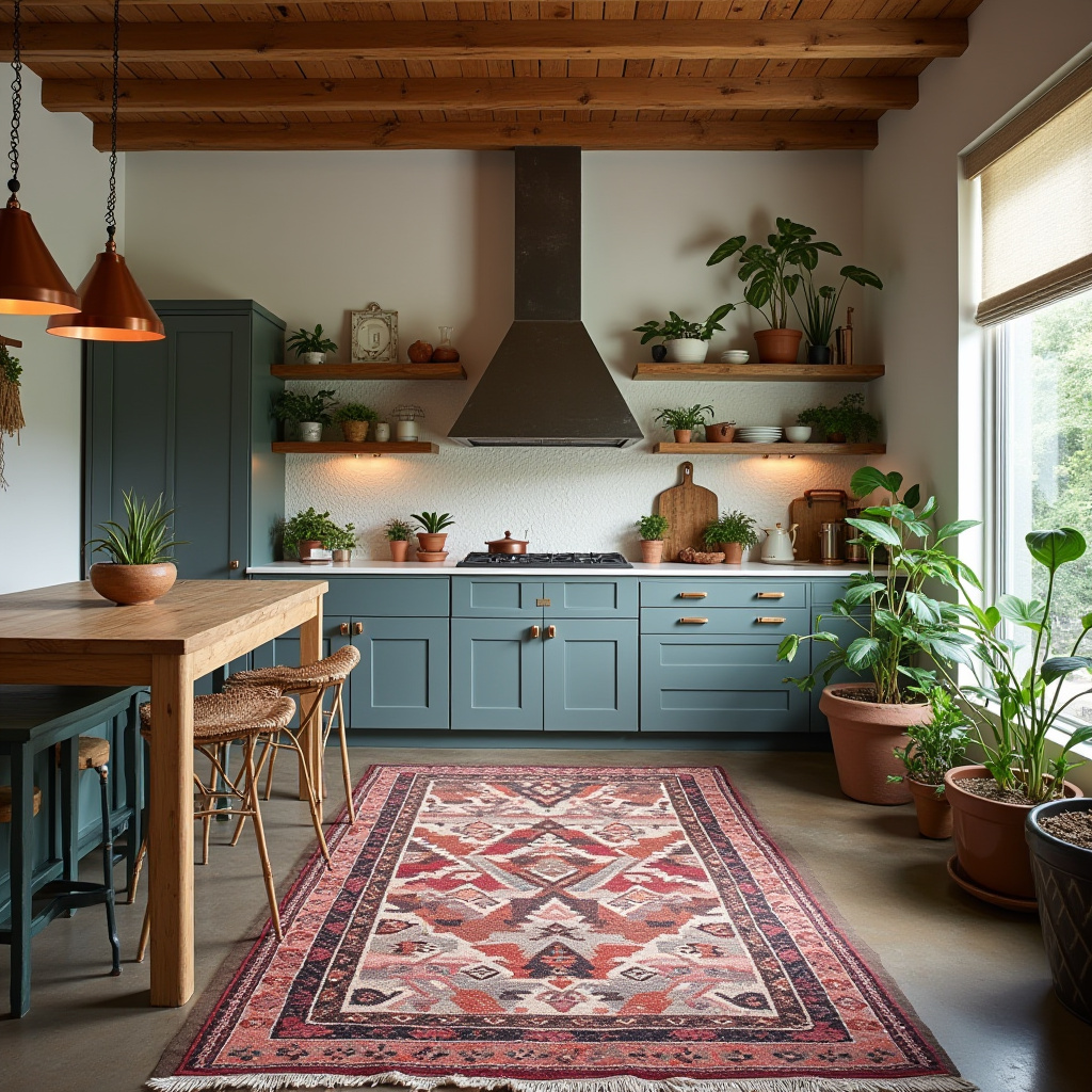 boho kitchen rug 3