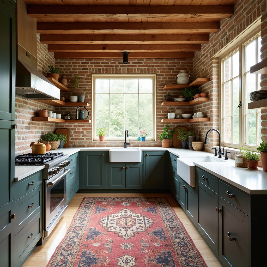 boho kitchen rug 7