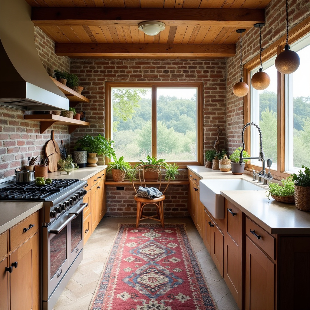 boho kitchen rug 8