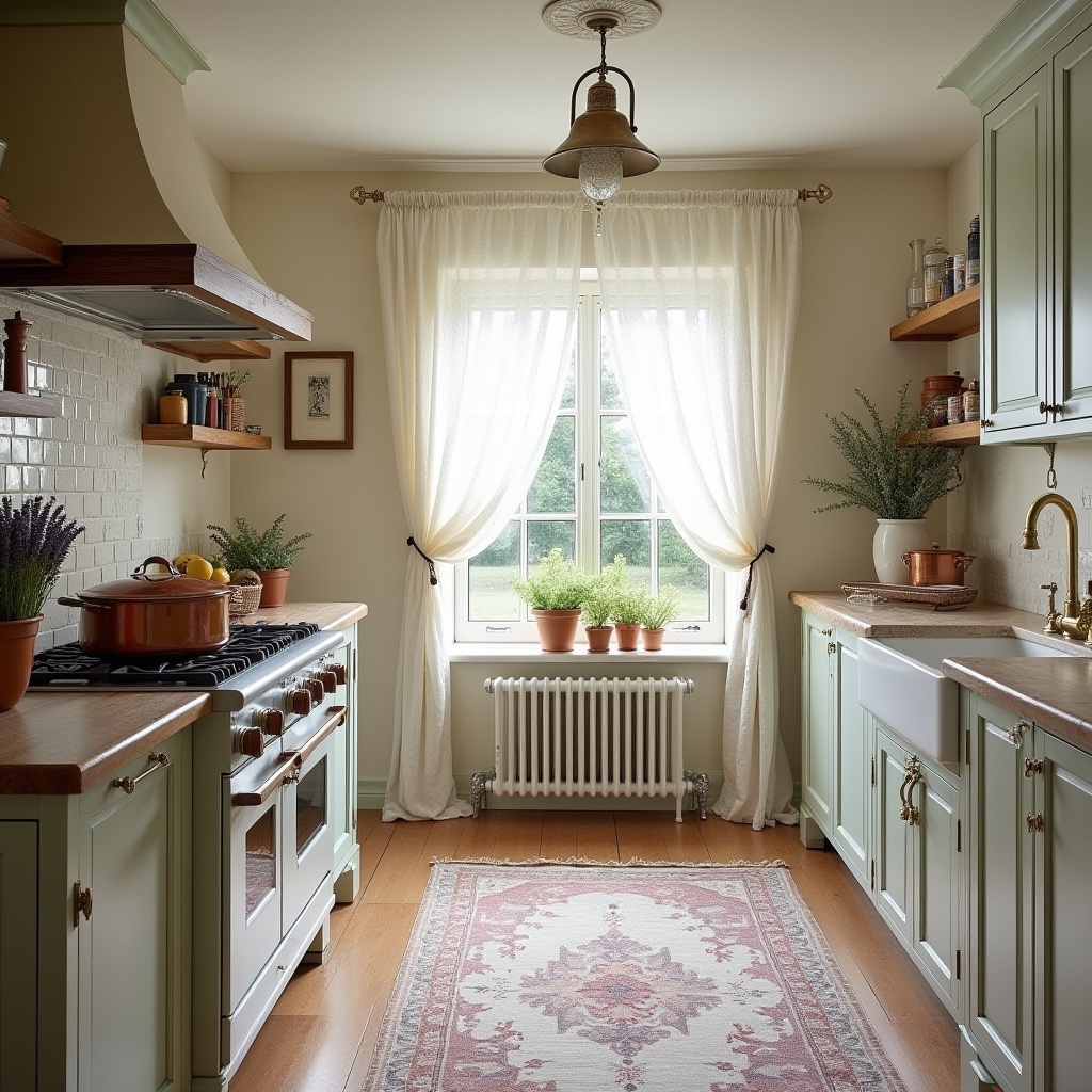 boho kitchen rug ideas 30