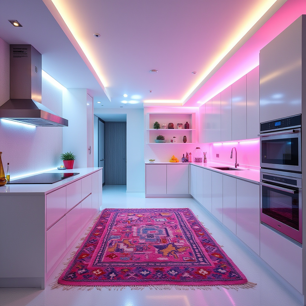 boho kitchen rug ideas 39