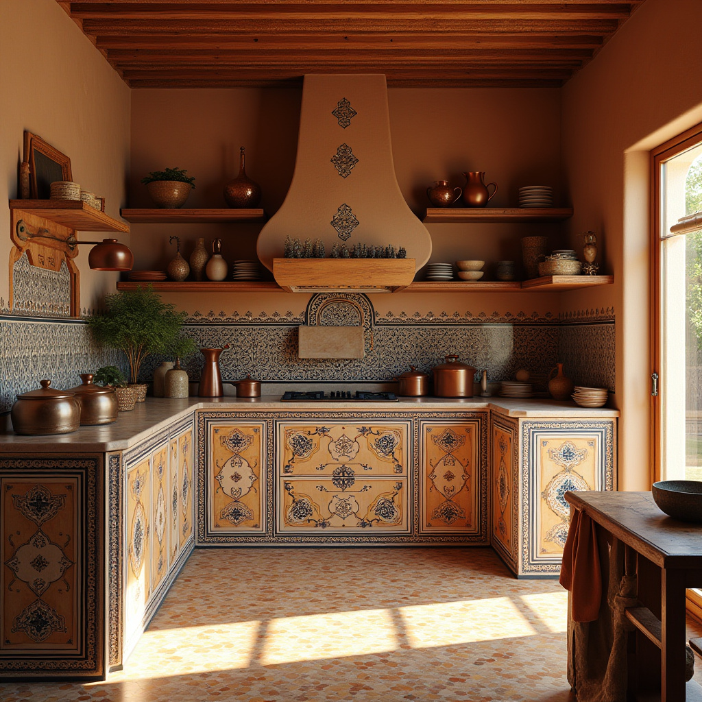 boho kitchen shelves 19