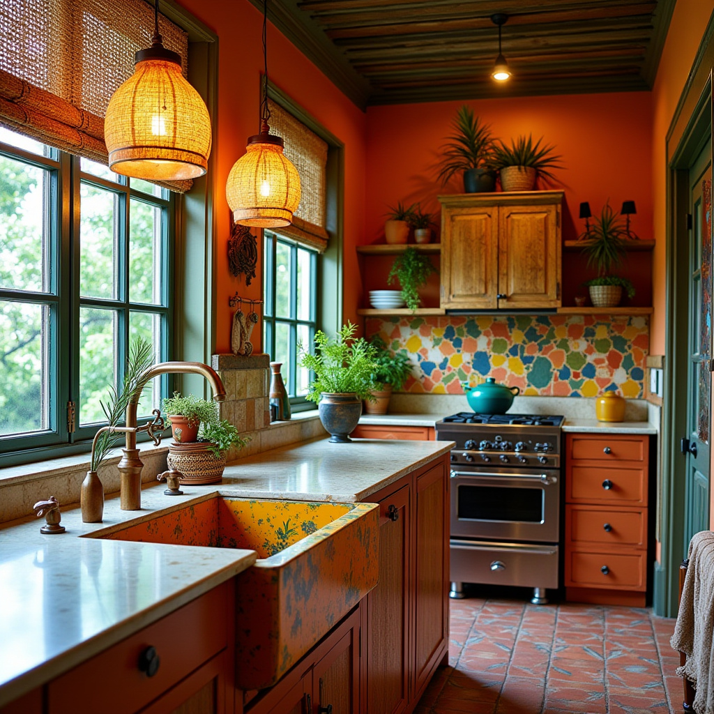 boho kitchen sink 8