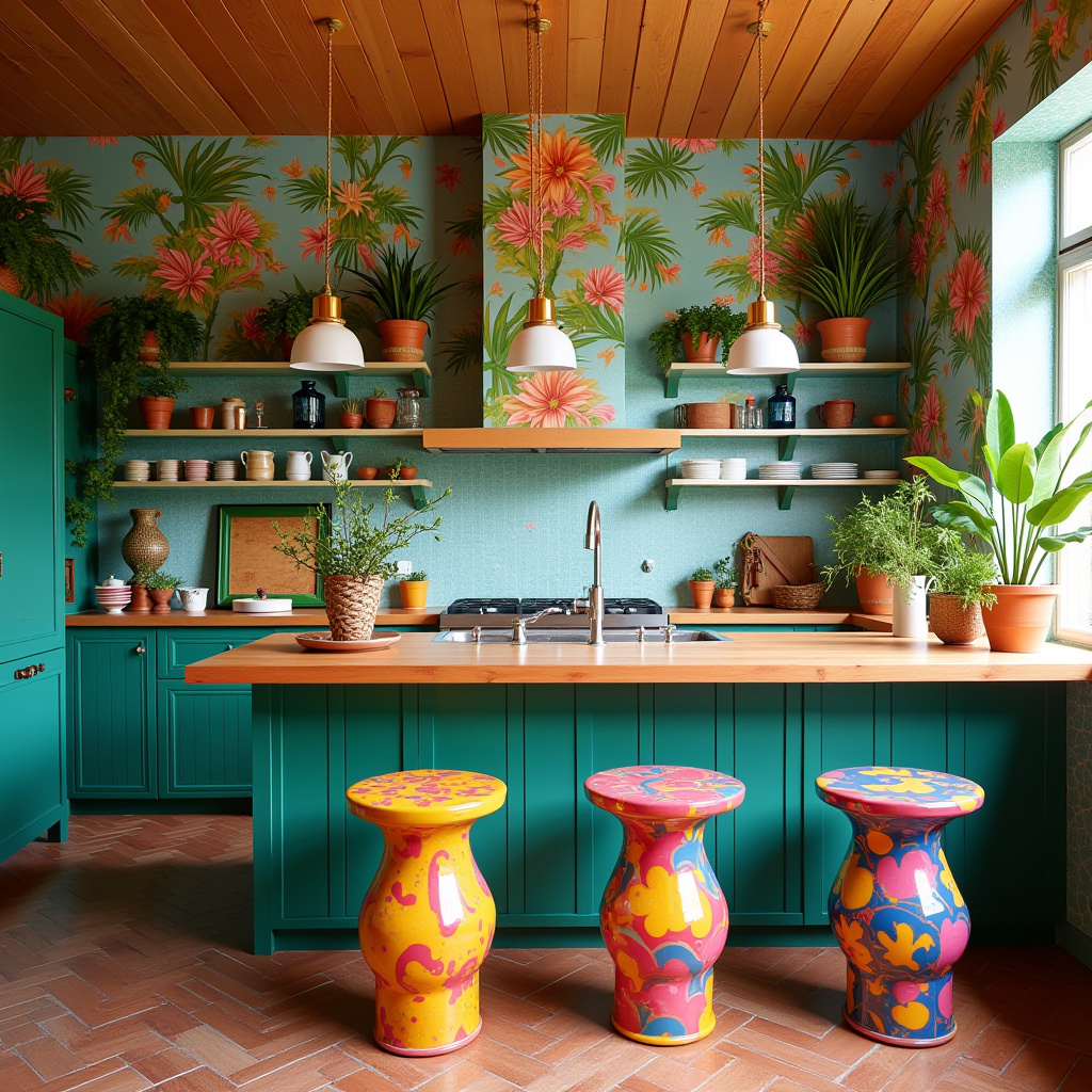 boho kitchen stools 29