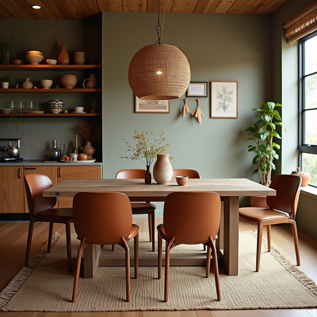boho kitchen table 14
