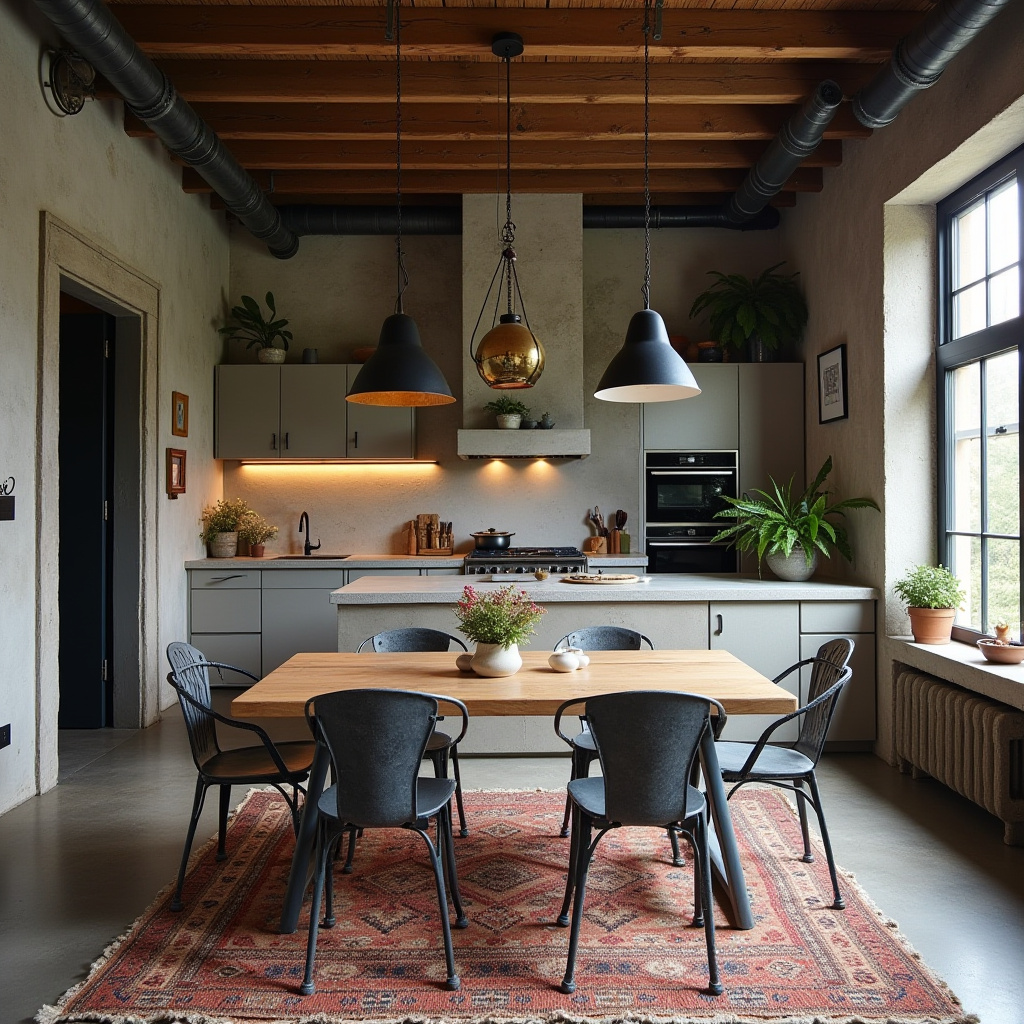 boho kitchen table 29