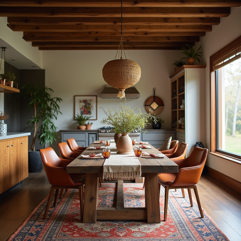 boho kitchen table 35