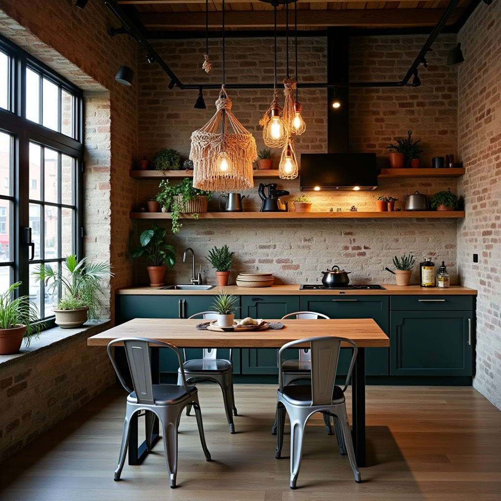 boho kitchen table 9