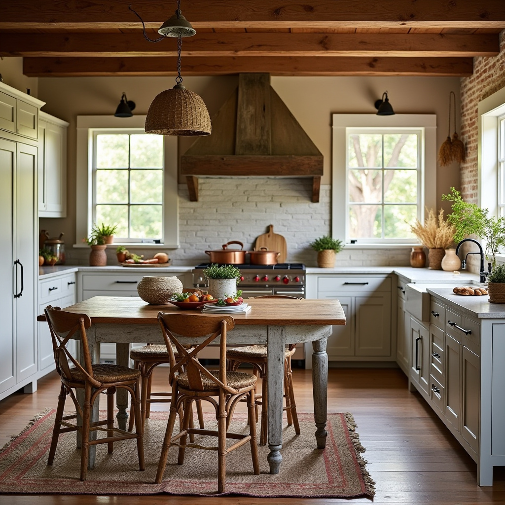 boho kitchen table and chairs 19