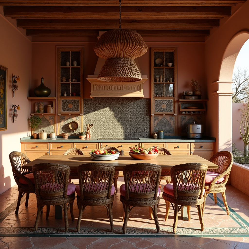 boho kitchen table and chairs 23