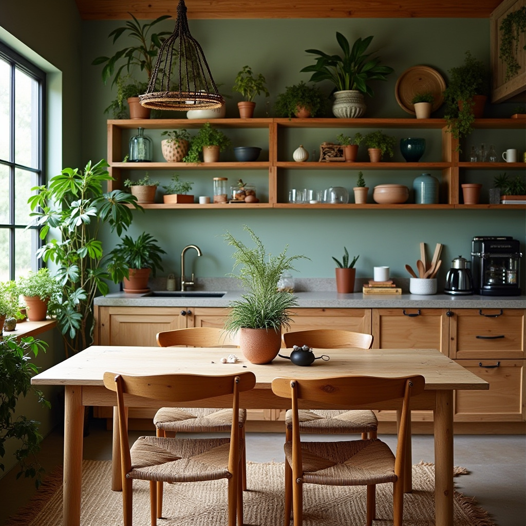 boho kitchen table and chairs 29